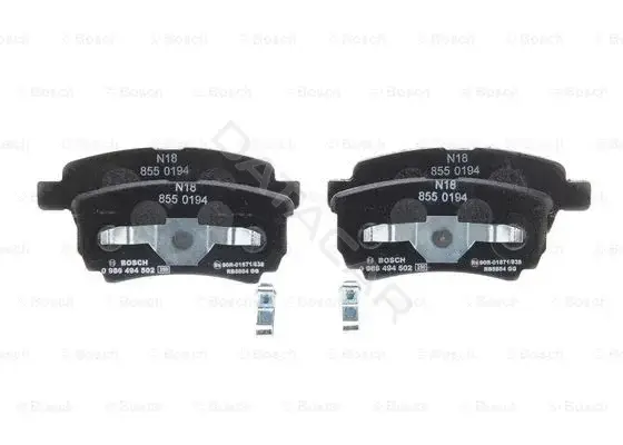 Тормозные колодки BOSCH 0986494502