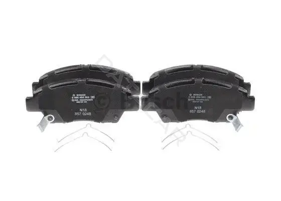 Тормозные колодки BOSCH 0986494562