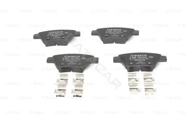 Тормозные колодки BOSCH 0986494643