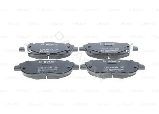 Тормозные колодки BOSCH 0986494682