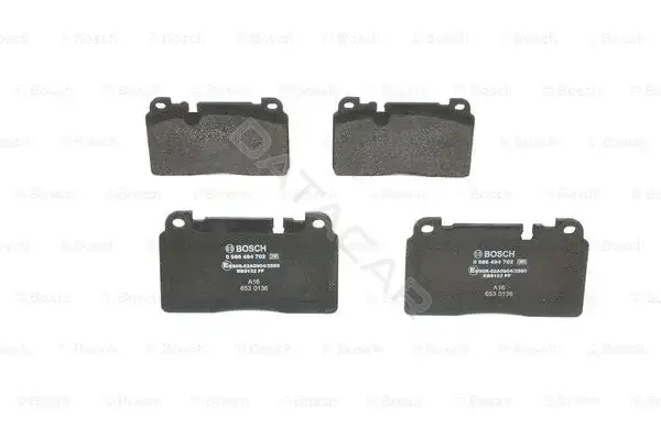Тормозные колодки BOSCH 0986494702