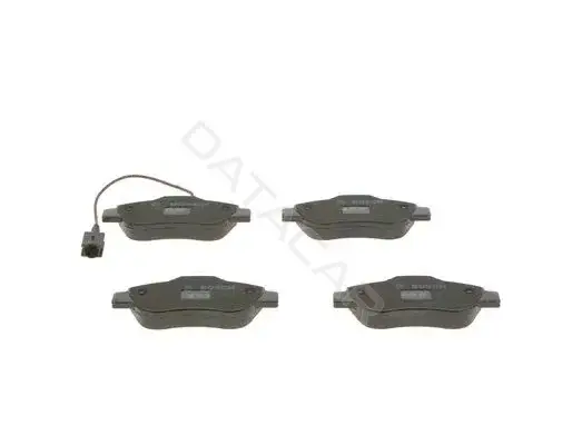 Тормозные колодки BOSCH 0986495097