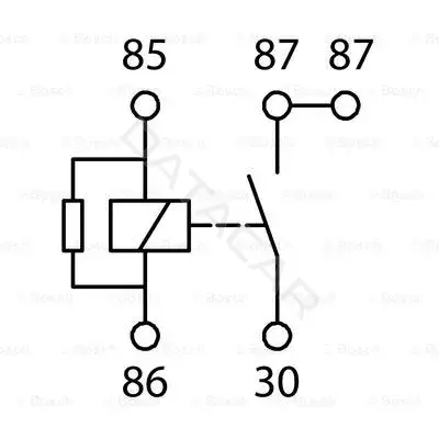 Реле поворотов BOSCH 0986AH0204
