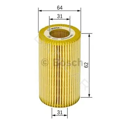 Масляный фильтр BOSCH 1457429194