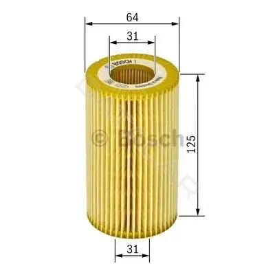Масляный фильтр BOSCH 1457429243