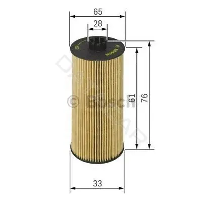 Масляный фильтр BOSCH 1457429301