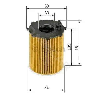 Масляный фильтр BOSCH 1457429307