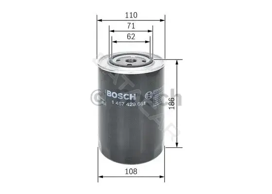 Топливный фильтр BOSCH 1457429681