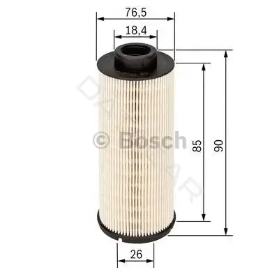 Топливный фильтр BOSCH 1457431704