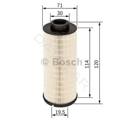 Топливный фильтр BOSCH 1457431724