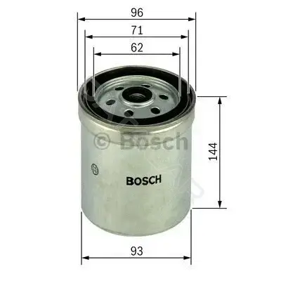 Топливный фильтр BOSCH 1457434407