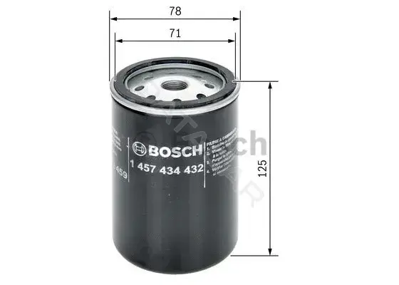 Топливный фильтр BOSCH 1457434432