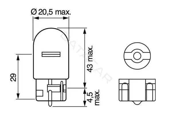 Лампочки BOSCH 1987302222