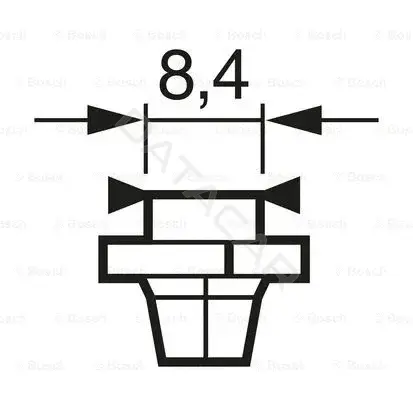 Лампочки BOSCH 1987302235