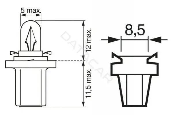 Лампочки BOSCH 1987302514