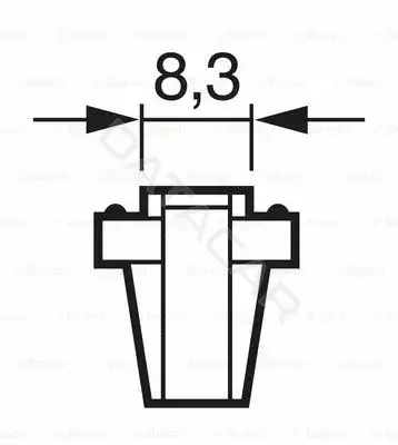Лампочки BOSCH 1987302515