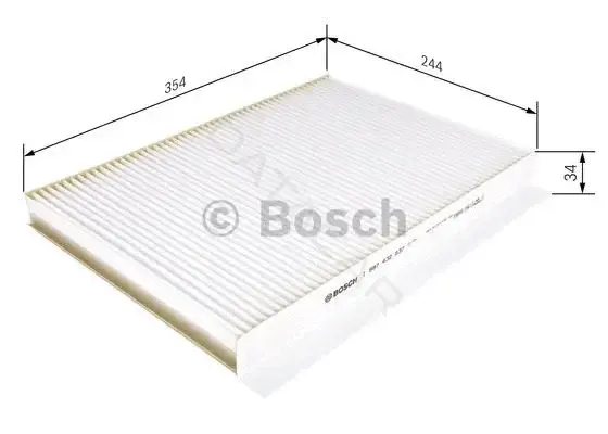 Фильтр салонный BOSCH 1987432037