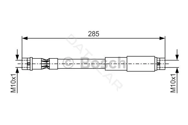 Тормозные шланги BOSCH 1987476406