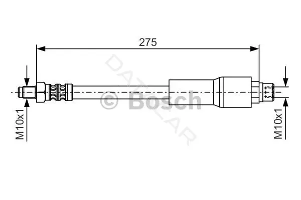 Тормозные шланги BOSCH 1987476649