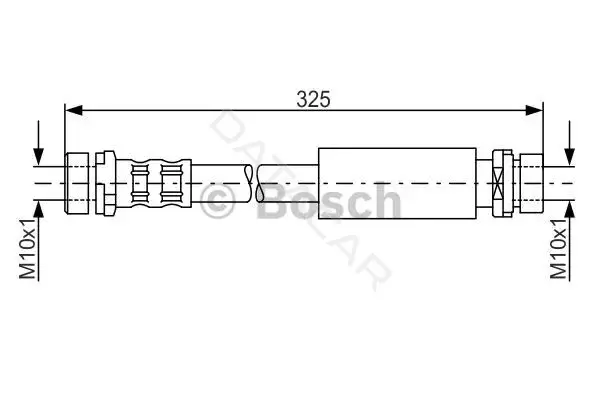 Тормозные шланги BOSCH 1987476994