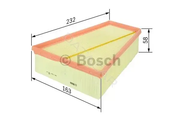 Воздушный фильтр BOSCH F026400126