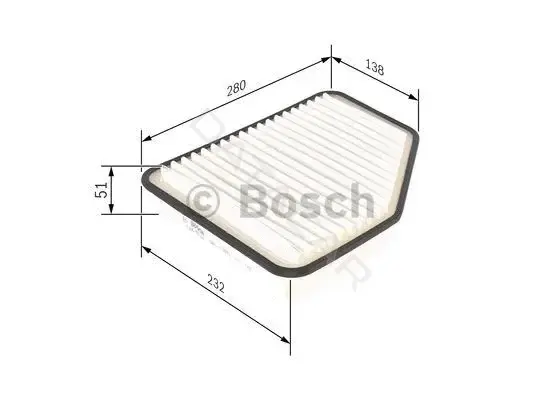 Воздушный фильтр BOSCH F026400162