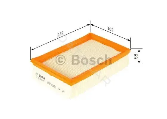 Воздушный фильтр BOSCH F026400345