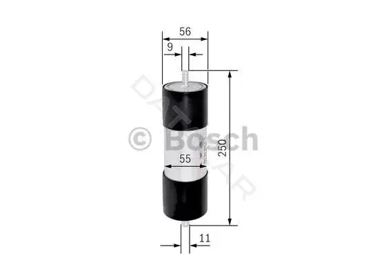 Топливный фильтр BOSCH F026402066