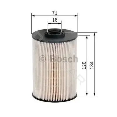 Топливный фильтр BOSCH F026402101