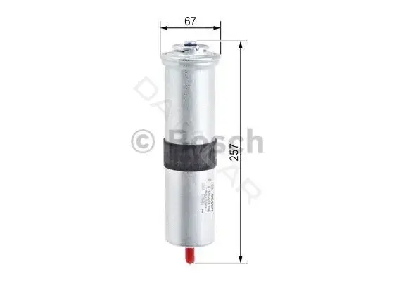 Топливный фильтр BOSCH F026402106