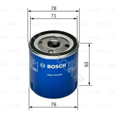 Масляный фильтр BOSCH F026407022