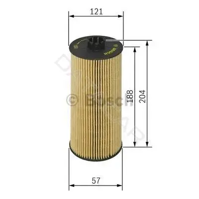Масляный фильтр BOSCH F026407051