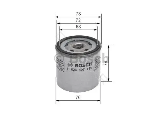 Масляный фильтр BOSCH F026407143