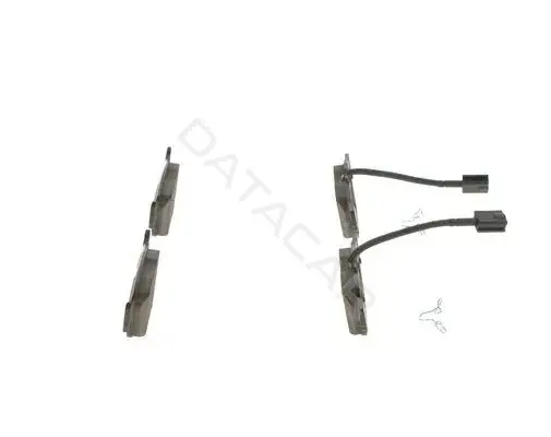 Тормозные колодки BOSCH 0986424848
