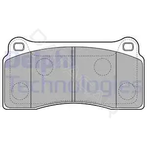 Тормозные колодки DELPHI LP2113