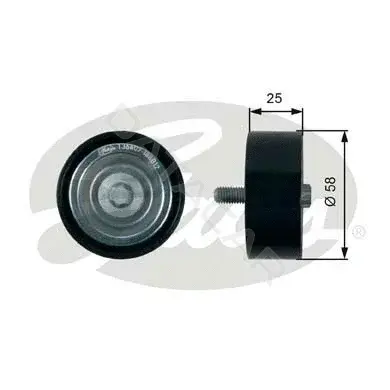 Ролик ремня генератора GATES T36407