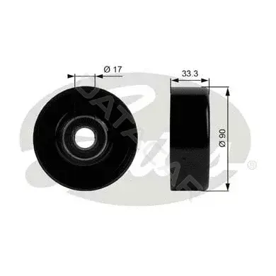 Ролик ремня генератора GATES T38033