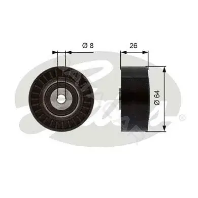 Ролик ремня генератора GATES T38094