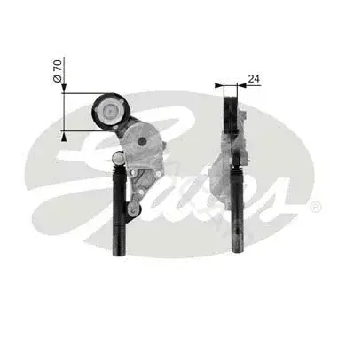 Натяжитель ремня генератора GATES T38192