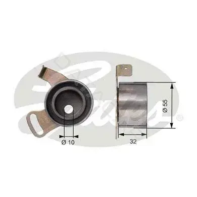 Натяжной ролик ГРМ GATES T41168