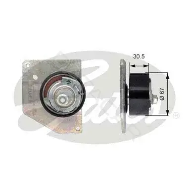 Натяжной ролик ГРМ GATES T43207