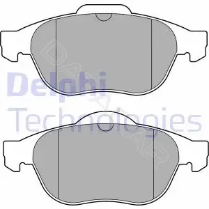 Тормозные колодки DELPHI LP3691