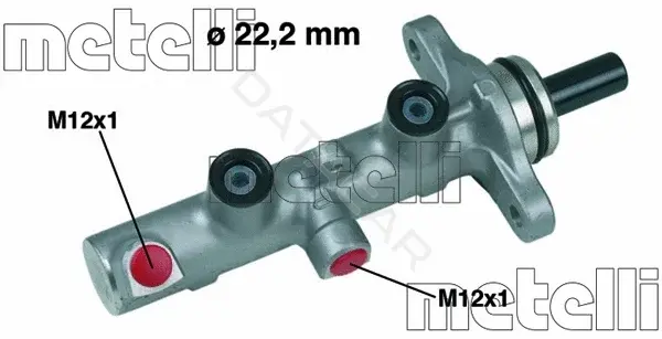 Главный тормозной цилиндр METELLI 05-0428