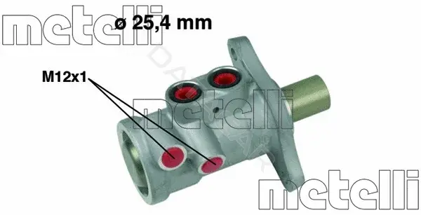 Главный тормозной цилиндр METELLI 05-0557