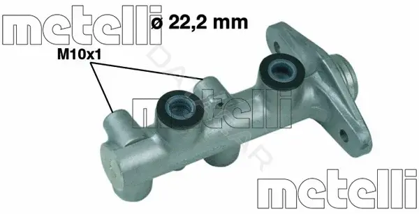 Главный тормозной цилиндр METELLI 05-0649