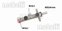 Главный тормозной цилиндр METELLI 05-1124
