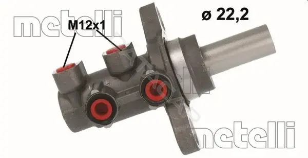 Главный тормозной цилиндр METELLI 05-1182