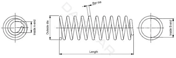 Пружины MONROE SE3485