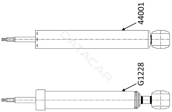 Амортизаторы MONROE 44001