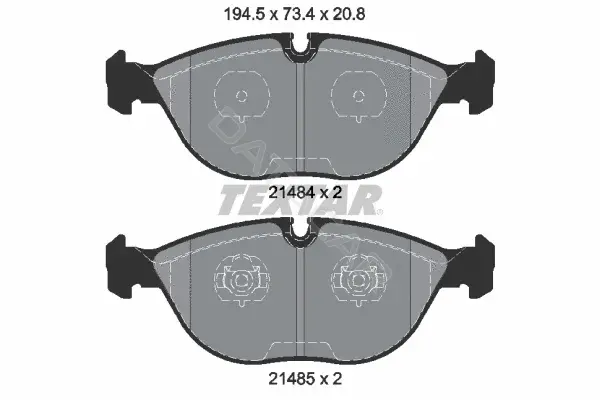 Тормозные колодки TEXTAR 2148401